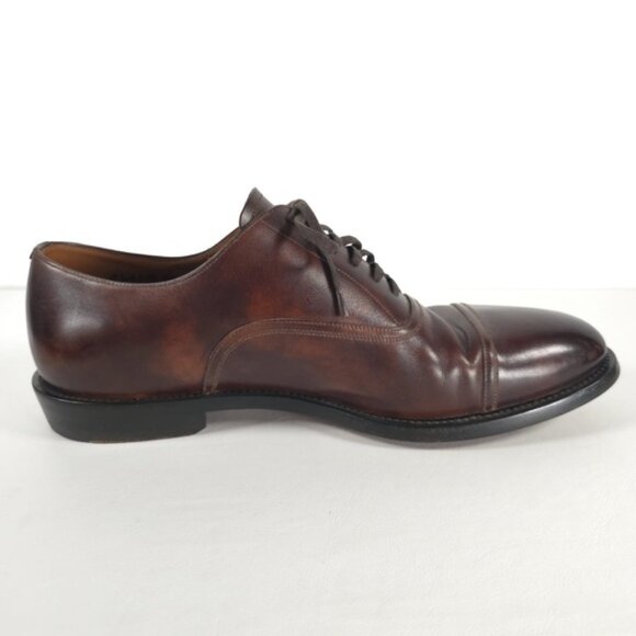 BALLY SWITZERLAND??Made HONSER/112 LEATHER Oxford Shoes 195509 D3NAPC Size 9D‎ main image 15
